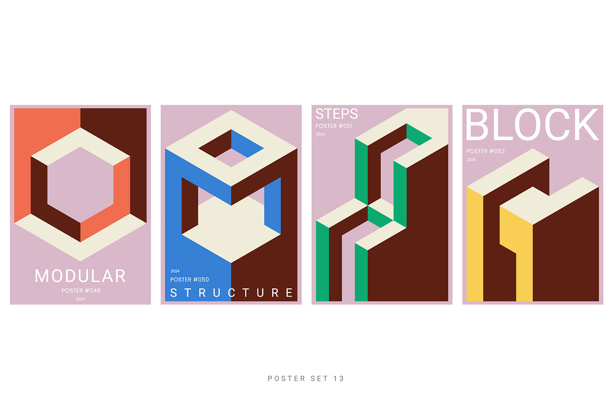 Modernist Posters, a Background Graphic by Léo Alexandre (Photo 14 of 16)