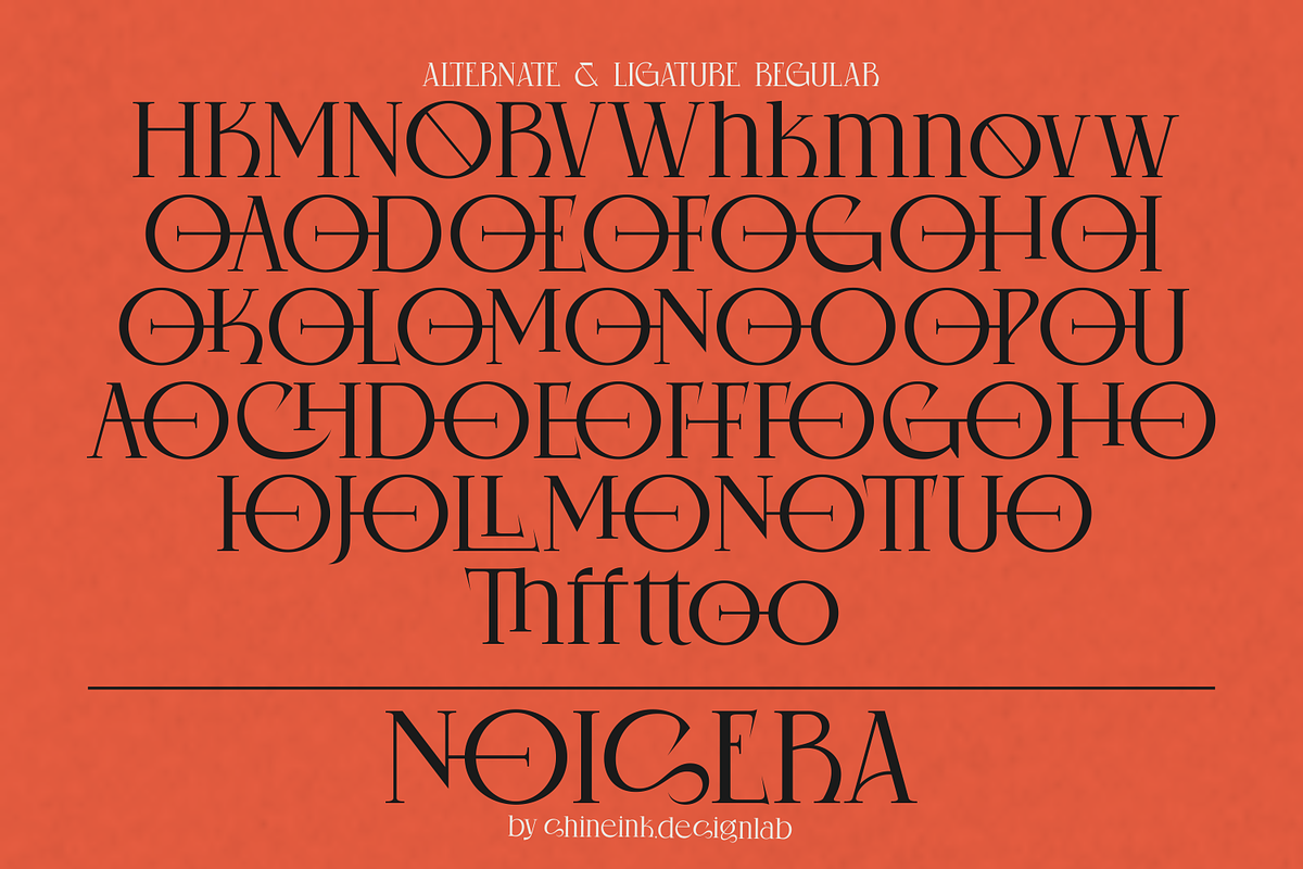 Noisera - Distressed Serif Font, a Serif Font by shineink.designlab (Photo 14 of 15)