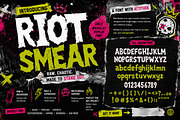 Riot Smear, a Handwritten Font by Art StoreID (Thumbnail 1 of 9)