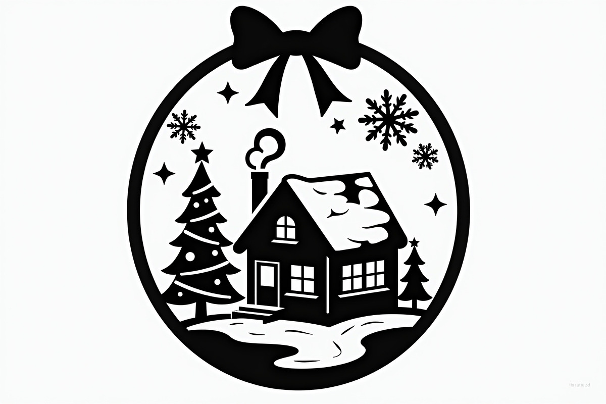 Christmas Ornament Laser Cut Design, a Graphic by musafir_fashion (Photo 9 of 16)