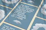 White Clouds Font, a Font by Handmadefont (Thumbnail 4 of 11)
