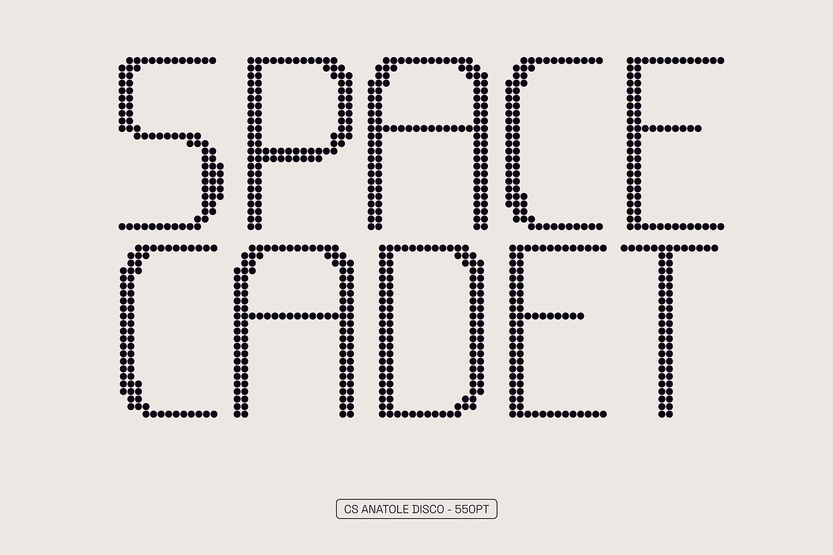 CS Anatole Disco, a Sans Serif Font by Craft Supply Co. (Photo 5 of 8)