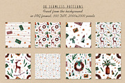 Watercolor Clipart Christmas Decor, a Decorative Illustration by a_ptichkina (Thumbnail 3 of 4)