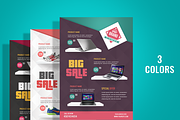 Clean Sale Flyers, a Flyer Template by Nody4Design (Thumbnail 4 of 4)