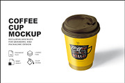 Coffee Cup Mockup, a Cups & Container Mockup by mockupbuys (Thumbnail 1 of 6)