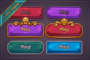 Fantasy Game Button Maker, a Graphic by Vectricity Designs (Thumbnail 11 of 14)