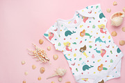 Cute vector little mermaids, a Background Graphic by Samsonchik Store (Thumbnail 5 of 7)