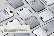 iPhone 17 Pro Mockup, an iPhone Mockup by Toasin Studio (Thumbnail 3 of 7)