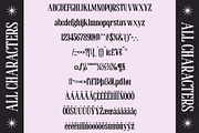 Benida Blur, a Serif Font by Craft Supply Co. (Thumbnail 8 of 8)
