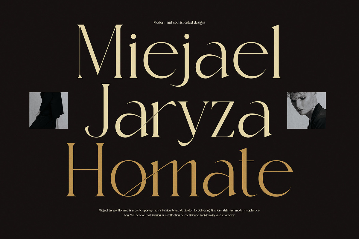 Ramick Elegant Ligature Serif Font, a Serif Font by Graphicxell (Photo 2 of 8)