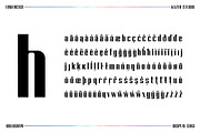 HOLOGRAM - Display Font, a Serif Font by KAZER STUDIO (Thumbnail 9 of 11)