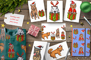 Vector collection Year Of The Dog, an Illustration by AnnieDove (Thumbnail 6 of 6)