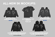 Clothing Mockup Whole Shop Bundle, a Shirt Mockup by Infinity Mockups (Thumbnail 5 of 11)