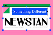 Newstan Tall Condensed Sans Serif, a Sans Serif Font by timelesstype.co (Thumbnail 1 of 10)