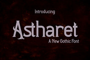 Astharet, a Serif Font by Rishsketch (Thumbnail 1 of 11)