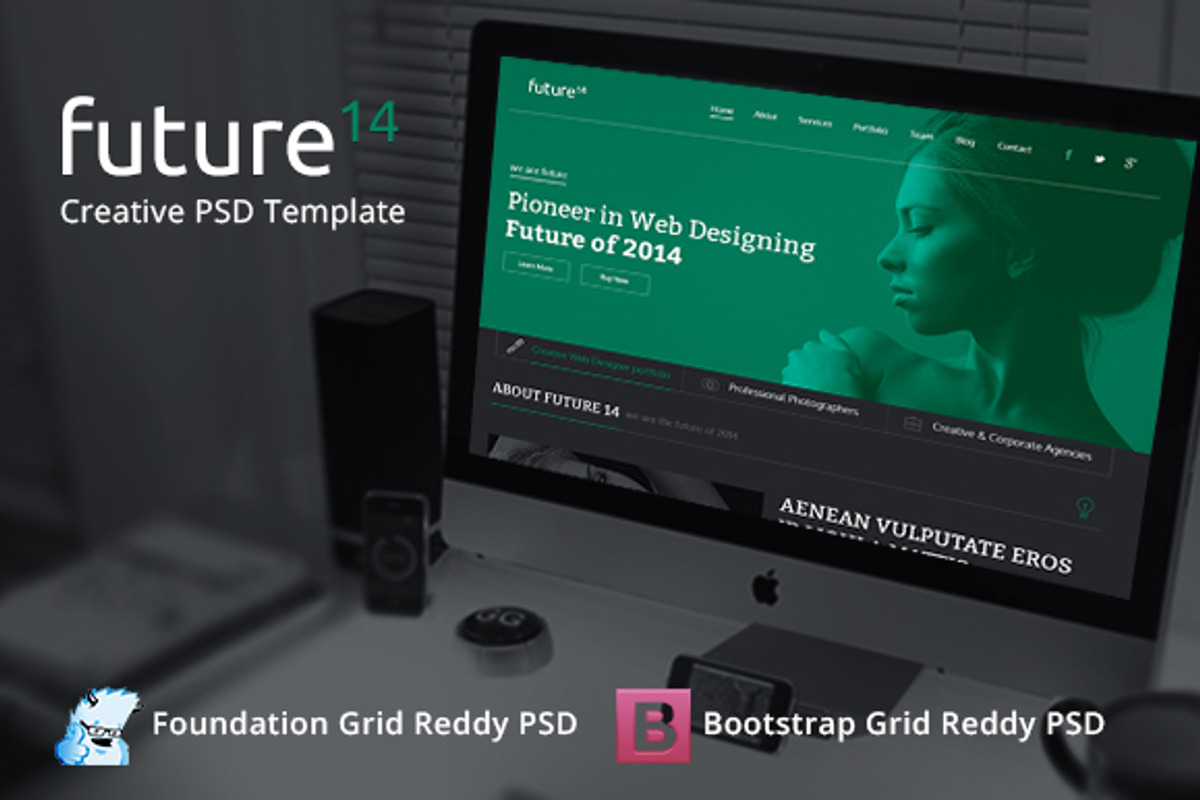 Future 14 Multipurpose PSD Template, a Templates & Theme by hsoft (Photo 1 of 5)