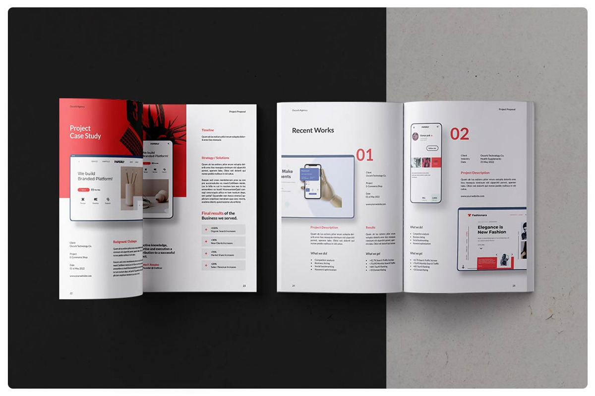 SEO Proposal, a Brochure Template by StudioGraficso (Photo 3 of 11)