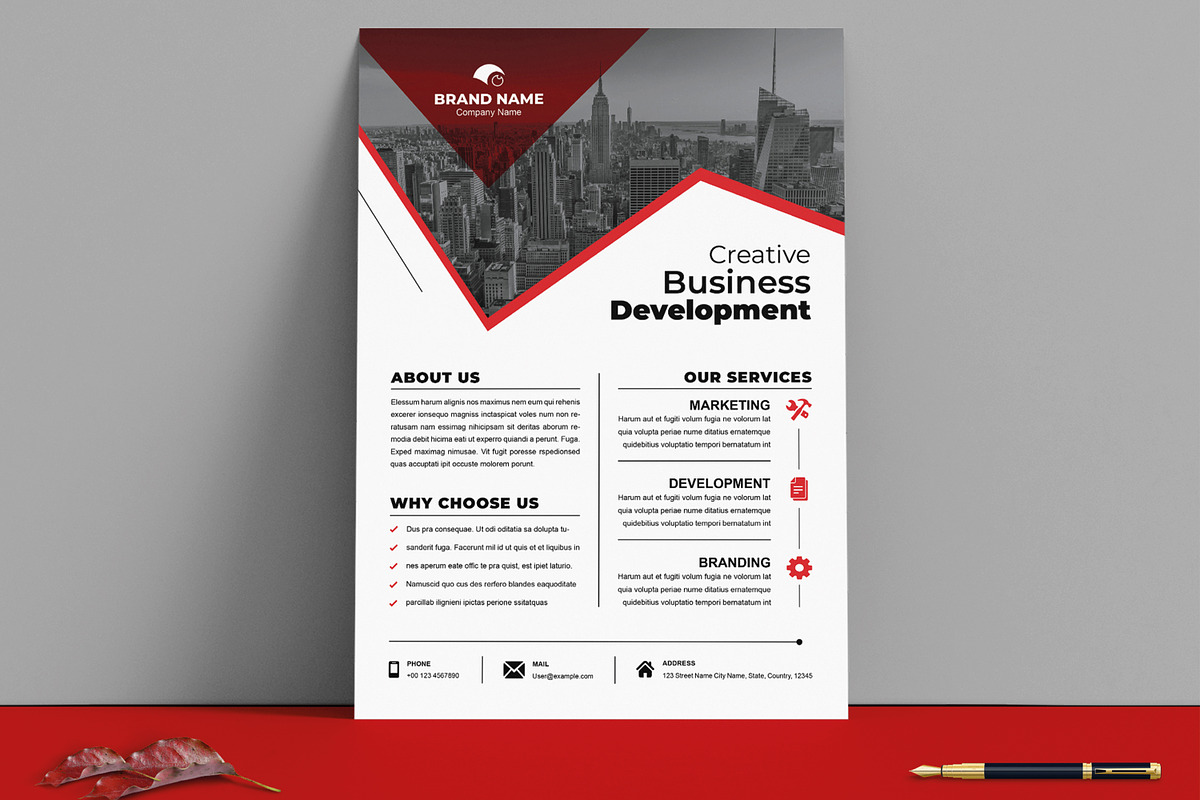 Corporate Flyer Layout