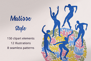 Matisse Style Illustration Set