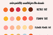 70s Lettering Procreate Brush Set, a Brushes & More by KDigitalStudio (Thumbnail 4 of 7)