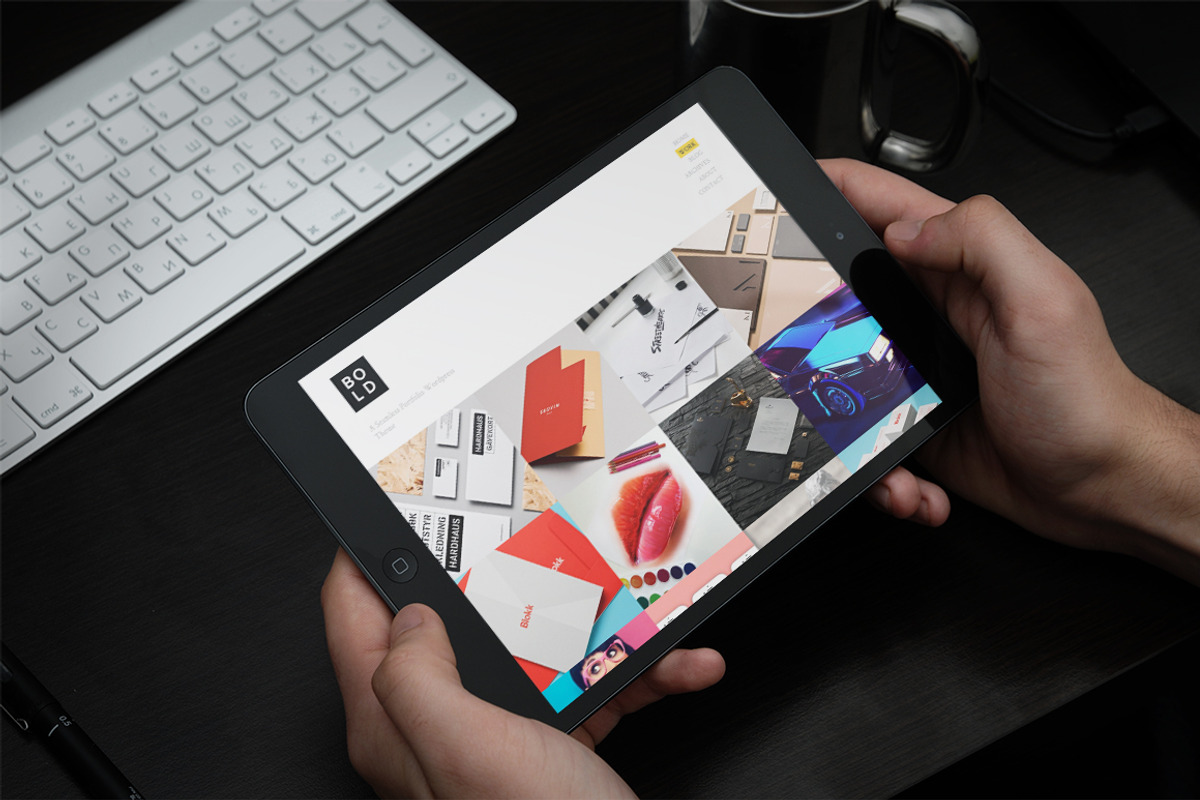 Bold - Portfolio Wordpress Theme, a WordPress Template by LayerSupplyCo (Photo 3 of 4)