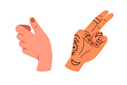 Hands of diverse people set, a Person Illustration by Good Studio (Thumbnail 9 of 15)