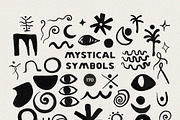 Mystical Symbols — Hand-Drawn Icons, a Decorative Illustration by Lana Elanor (Thumbnail 7 of 9)