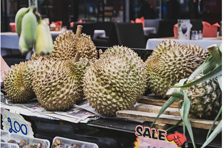 Durian fruit in Thailand, a Food & Drink Photo by Nature and travel