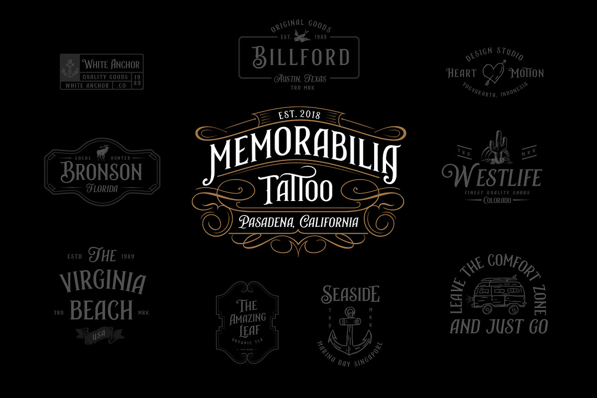 CigarBox Lettering Font Duo, a Serif Font by vatesdesign (Photo 3 of 7)
