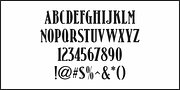 Tightwad JNL, a Font by Jeff Levine Fonts (Thumbnail 3 of 5)