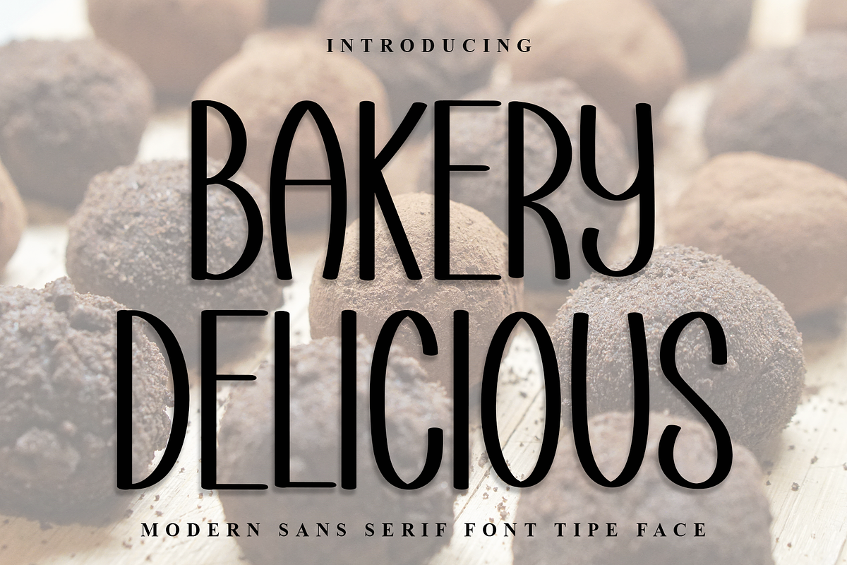Bakery Delicious, a Script Font by InermediaSTUDIO (Photo 1 of 8)