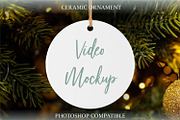 Ceramic Ornament Video Mockup, a Cups & Container Mockup by MockupsBox (Thumbnail 1 of 5)