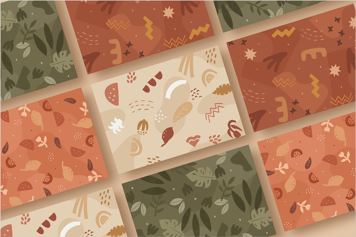Procreate Abstract Shape Stamp Brush, a Brush Add-On by AM studio (Photo 3 of 4)