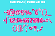 Cheeky Bite Chunky Layered Font, a Font by Amber Nest Design (Thumbnail 9 of 10)