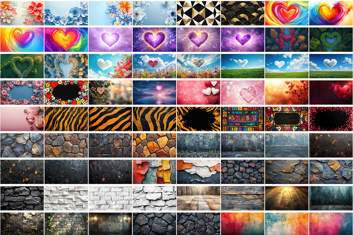 500 Background Wallpaper Textures, a Background Graphic by M9 Design (Photo 5 of 7)
