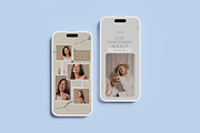 iPhone 14 Pro Clay Mockup, an iPhone Mockup by Indah (Thumbnail 6 of 7)