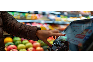 Customer Using Self-Checkout, a Technology Photo by piter.goskov