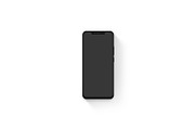 20 Minimalist & Flat Devices Mockups, an iPhone Mockup by Asylab (Thumbnail 68 of 97)