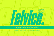 Felvice - The Bold Font, a Sans Serif Font by Snape Design Studio (Thumbnail 1 of 12)