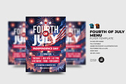 4th Of July Flyer Template, a Flyer Template by Aam360 (Thumbnail 1 of 3)