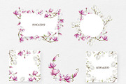 MAGNOLIA - Watercolor collection, a Decorative Illustration by Navenzeles (Thumbnail 7 of 13)