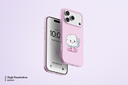 High Quality iPhone 17 Case Mockup, an iPhone Mockup by RamStudio2 (Thumbnail 5 of 14)