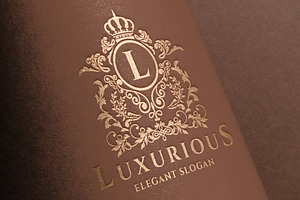 Luxurious Elegant Letter L Logo