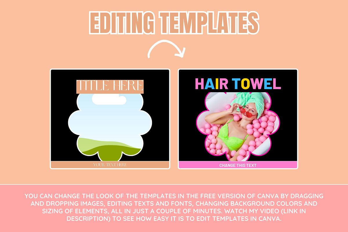 Black Rose Etsy Listing Templates, a Branding & Logo Template by SunshineStudioBoutique (Photo 6 of 8)