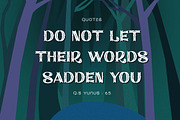 Landmilan Forest Duo Font, a Serif Font by delipensil (Thumbnail 2 of 6)