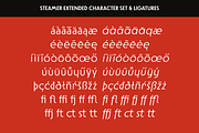 Steamer Font Family -50 %, a Sans Serif Font by Erik Bertell Fonts (Thumbnail 2 of 5)