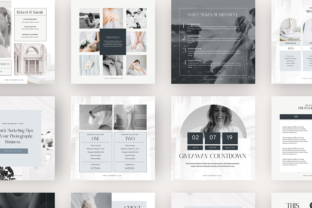 Canva Photography Instagram Shirley, a Social Media Template by Lovely Confetti (Photo 3 of 7)