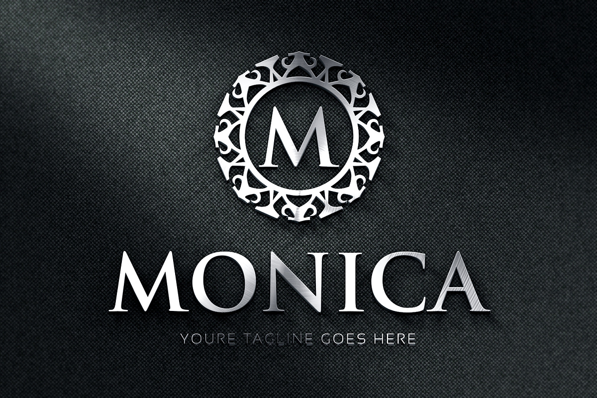 Monica logo, a Branding & Logo Template by vectorlogos89