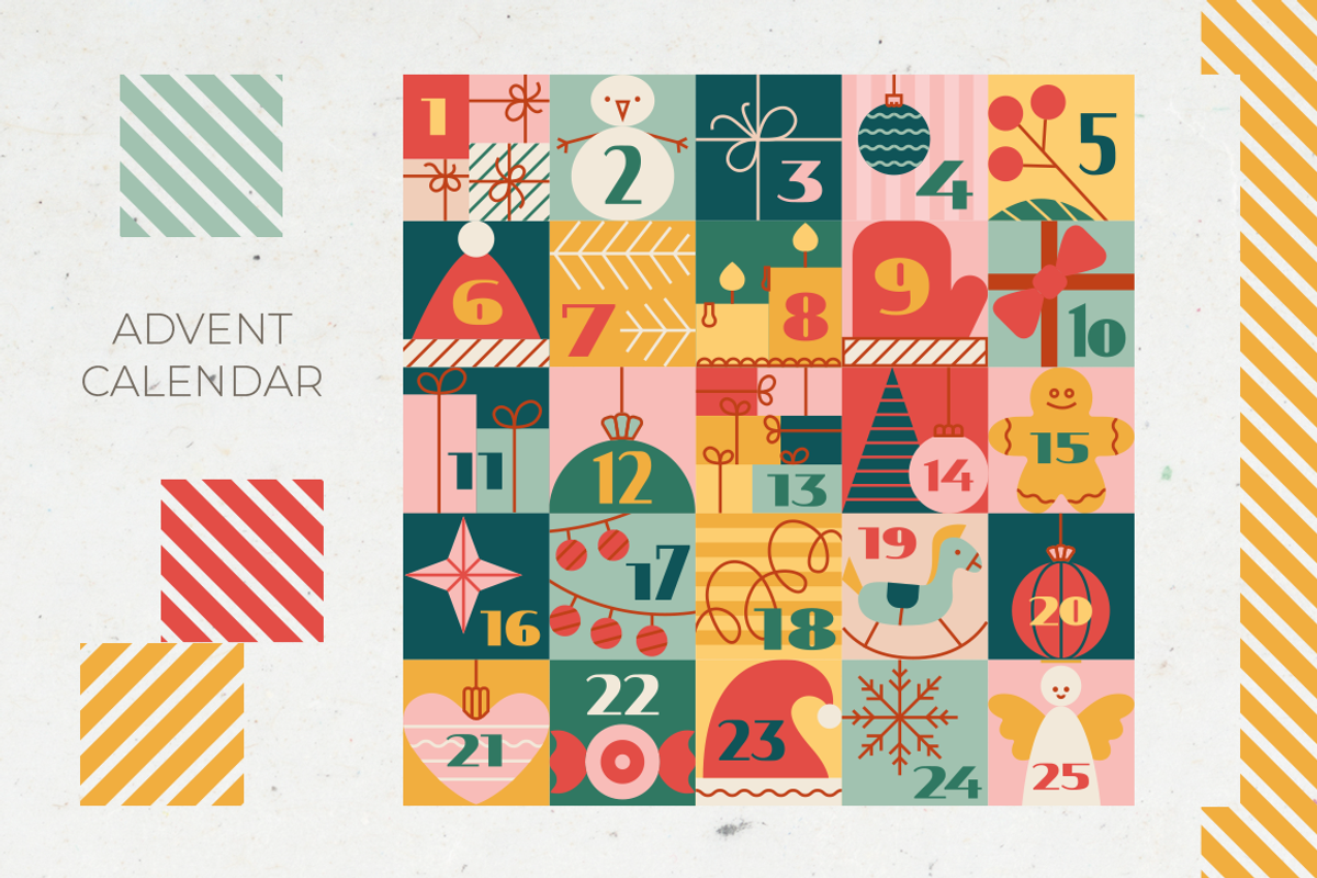 Abstract Christmas Elements, an Illustration by Purrga (Photo 5 of 7)