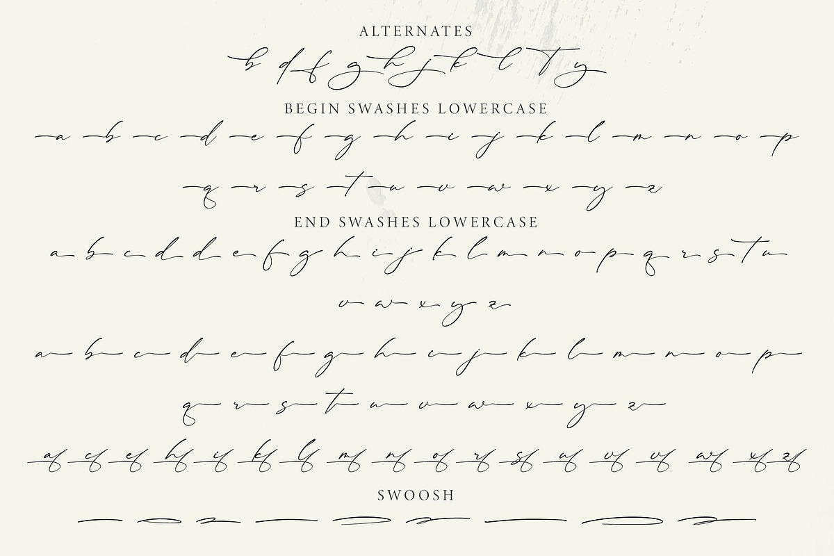 Manthilen - Chic Calligraphy Font, a Script Font by Graha Type (Photo 10 of 12)